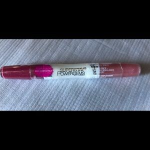 Maybelline super stay power gems duel lip gloss full-size brand new Sealed.